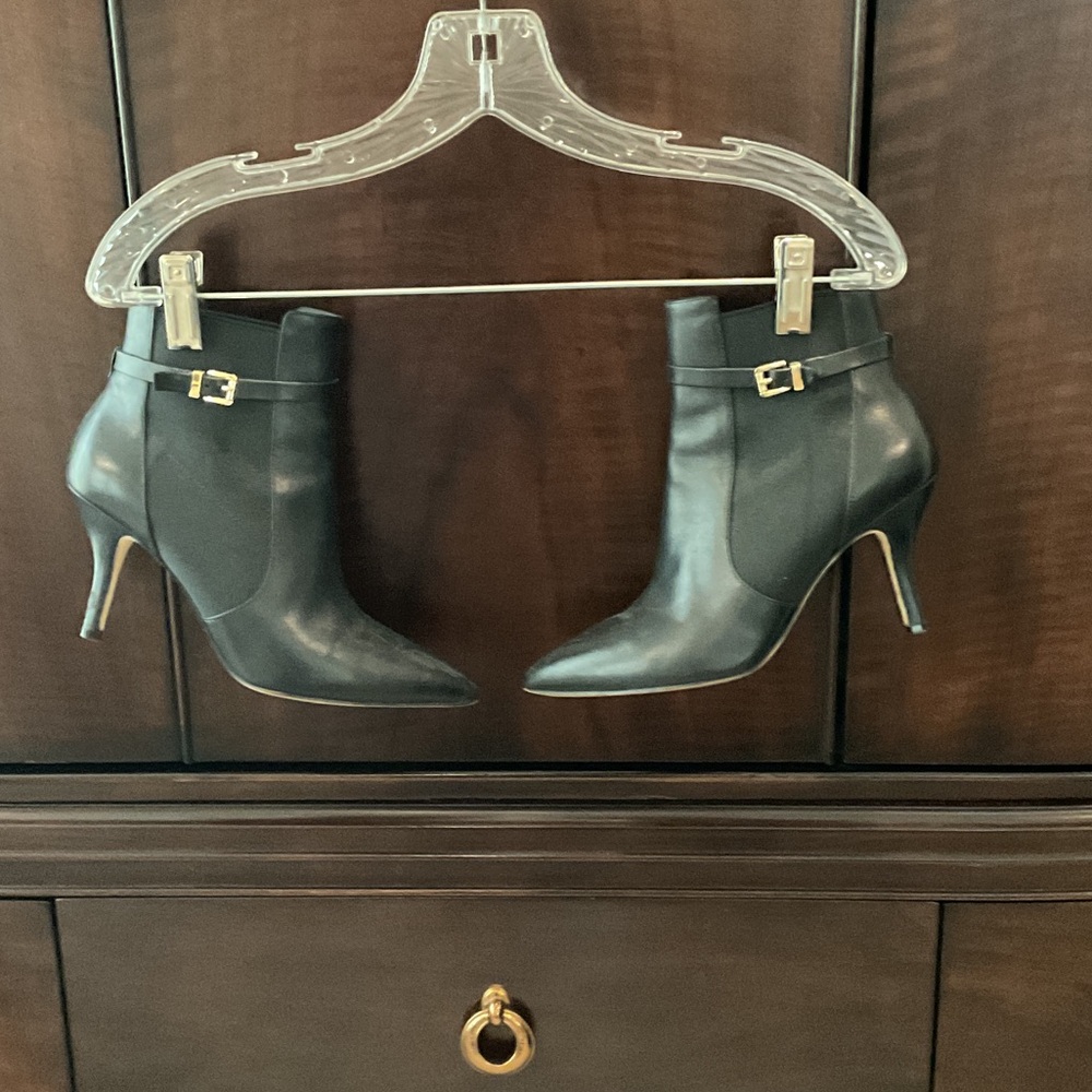 KORS Michael Kors Black Heeled Boots